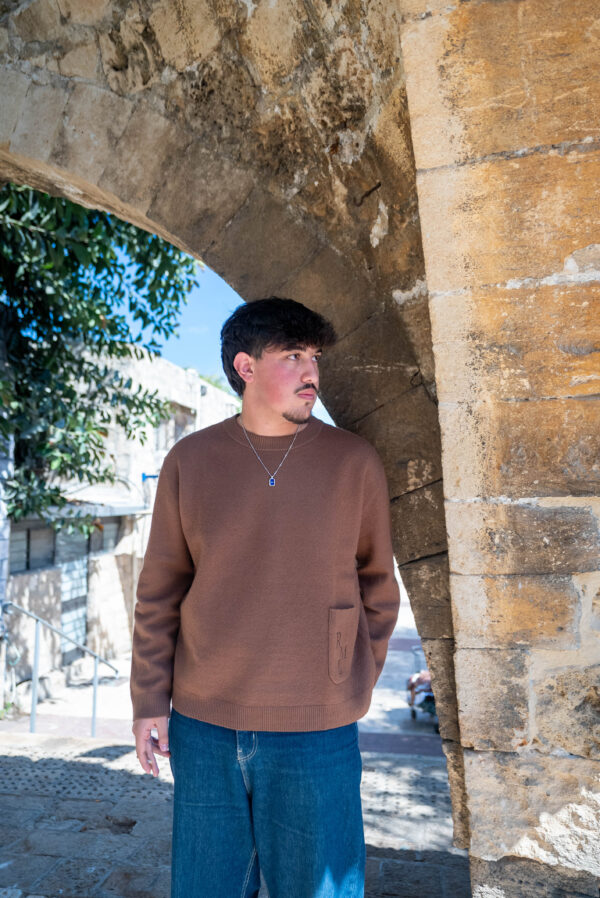 V.1 Wool Knitted Sweater